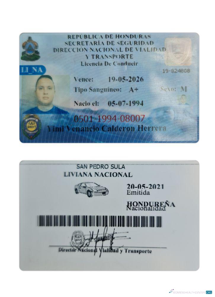 download Honduras driving license
